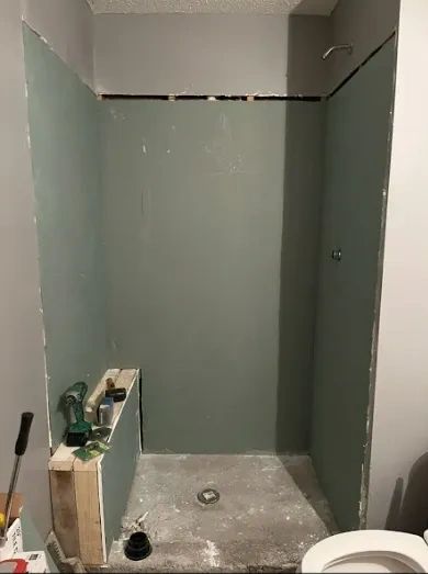 Bathroom remodel project