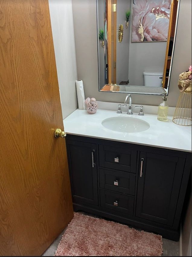 Bathroom upgrade project